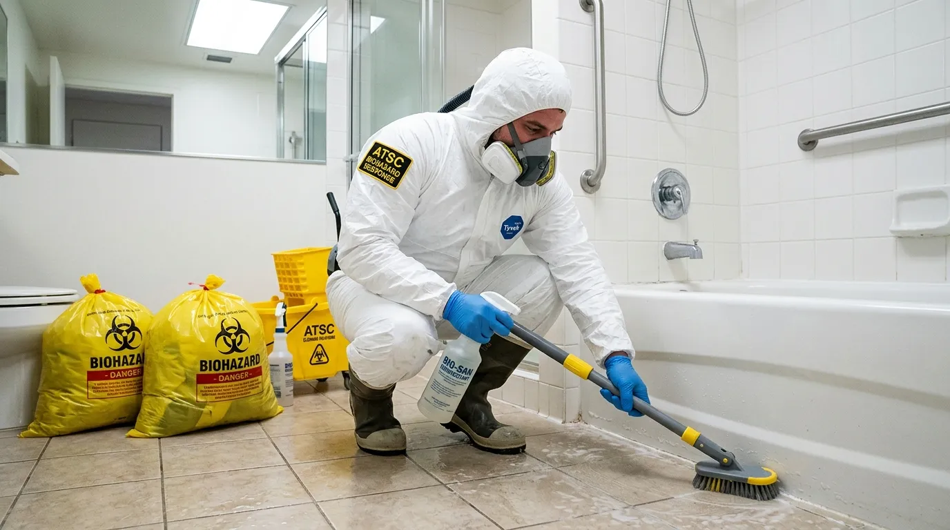 Decontamination equipment deployed for Blood Cleanup in Lincroft